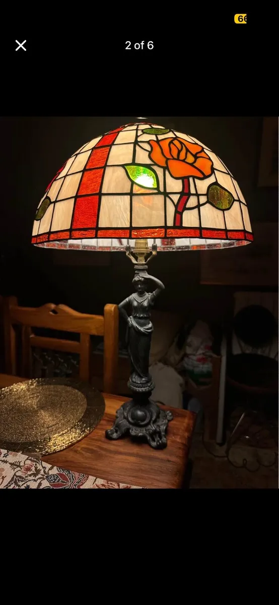 Vintage Tiffany lamp - Image 2