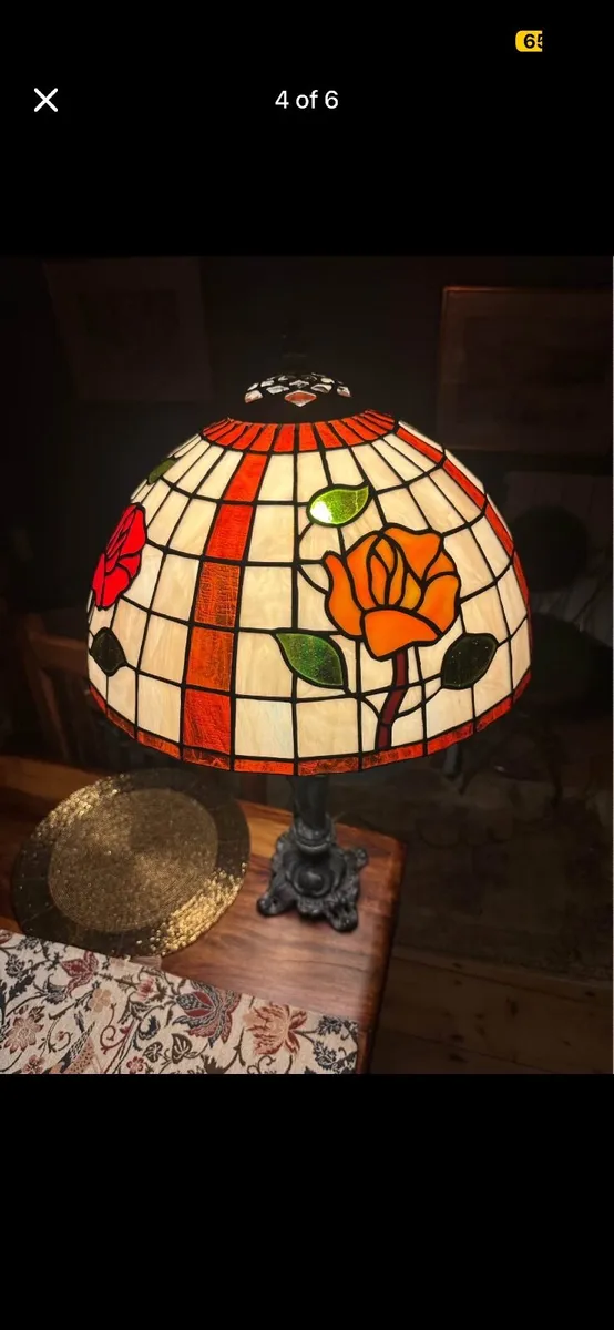 Vintage Tiffany lamp - Image 4