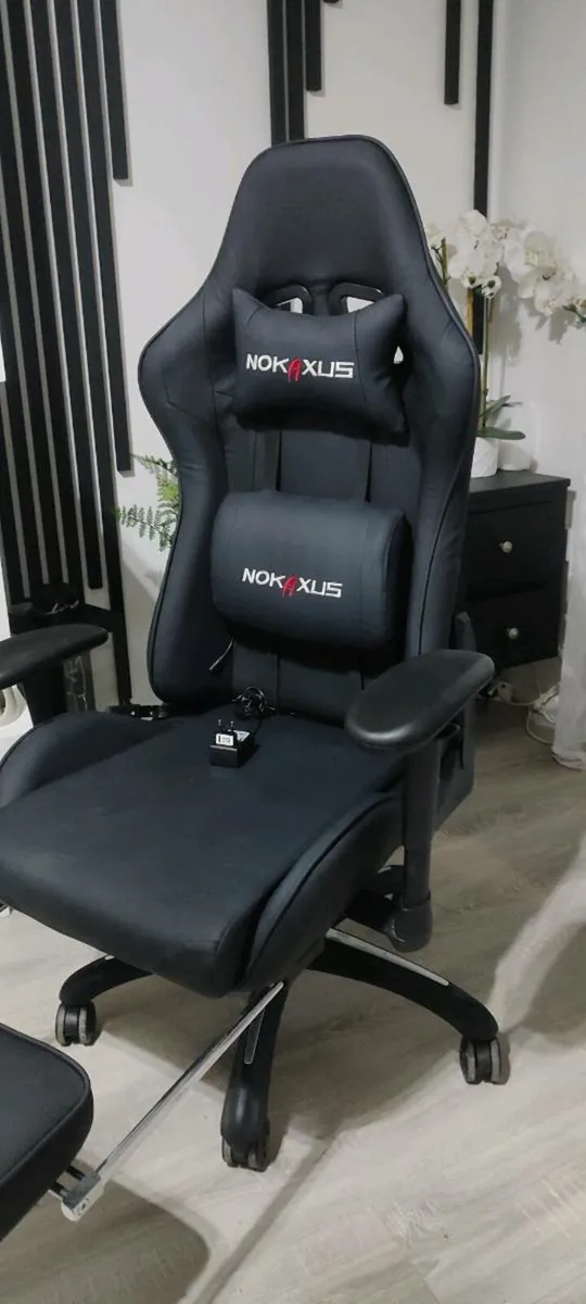Black Nokaxus gaming chair - Image 1