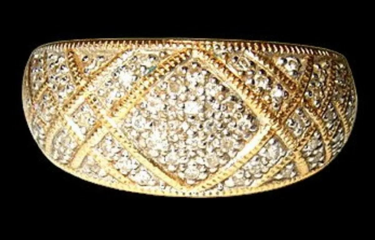 Vintage 18ct Gold/Diamond Ring - Image 2