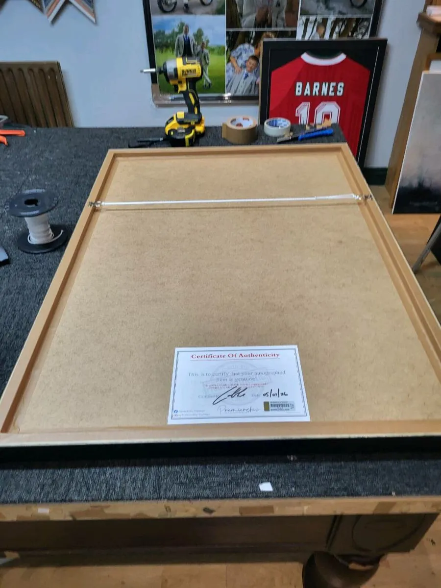 Jurgen Klopp Madrid 19 Signed Framed Shirt - Image 4