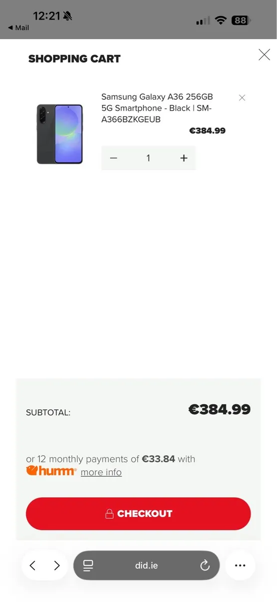 Galaxy A36 5G Awesome Black 256 GB - Image 3