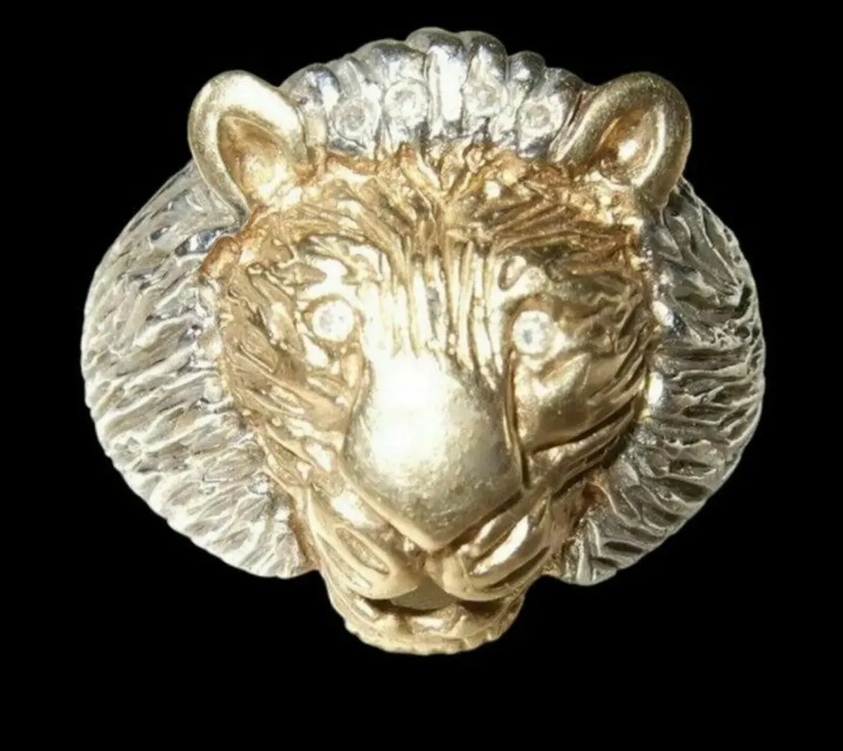 Vintage Hallmarked 9K Gold/Diamond Ring - Image 3