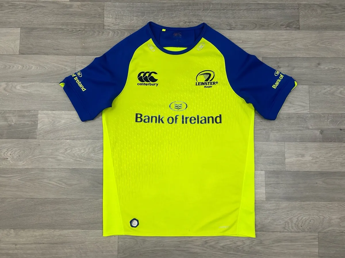 Canterbury Leinster Rugby Jersey Shirt Mens Medium - Image 1