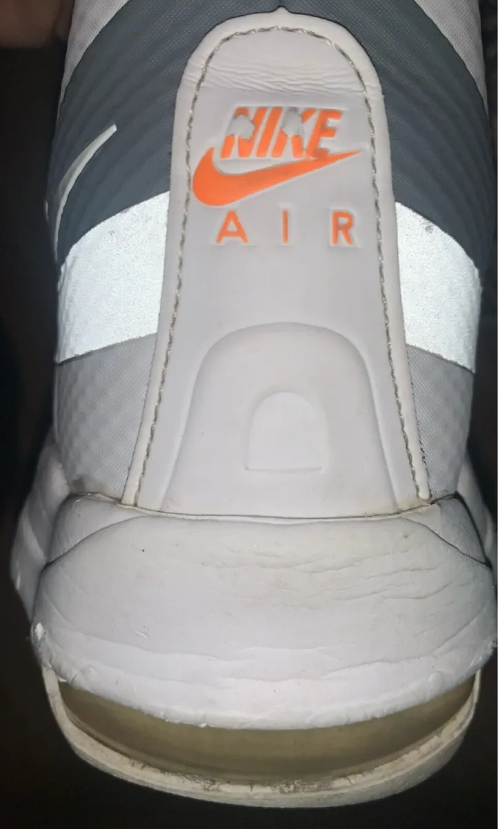 Nike Air Max 95 Ultra (White cool grey and orange) - Image 3