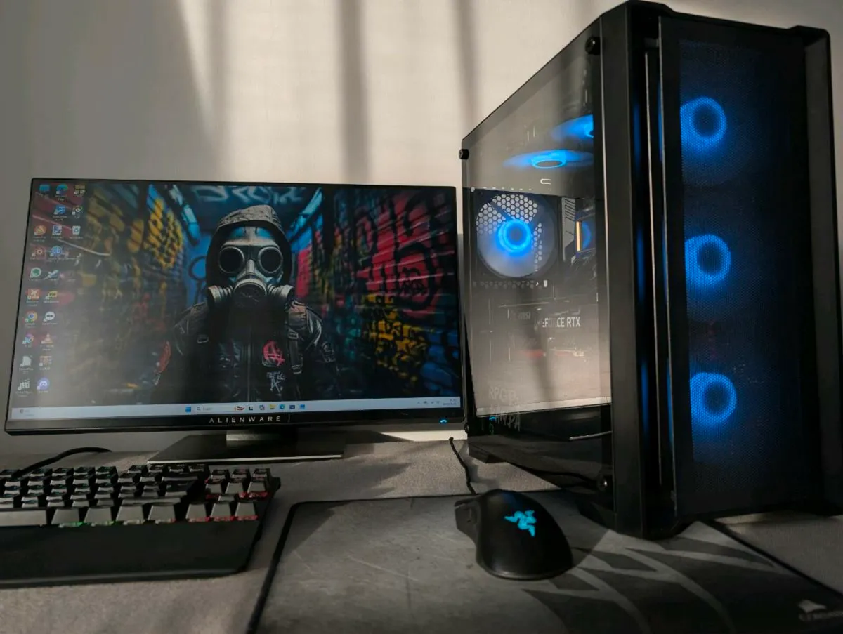 Full Setup AMD Ryzen 5600X | 32GB | 1TB NVMe | RTX - Image 1
