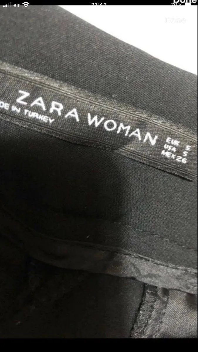 Ladies Zara shorts size S €5 - Image 4