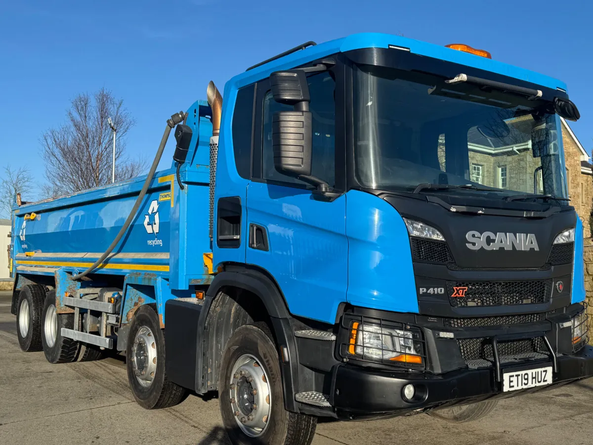 2019 Scania P410XT 8x4 Tipper - Image 1