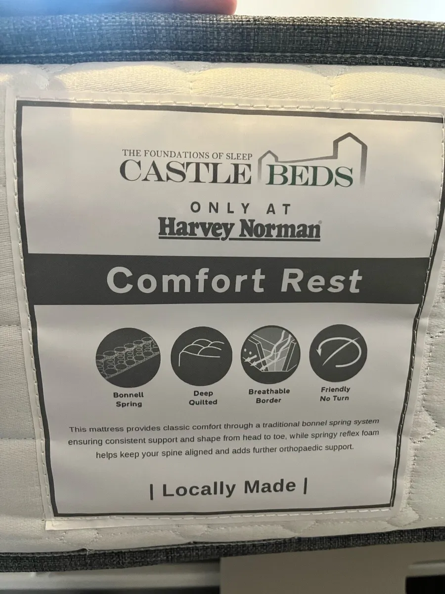 Single bed frame and mattress - Image 3