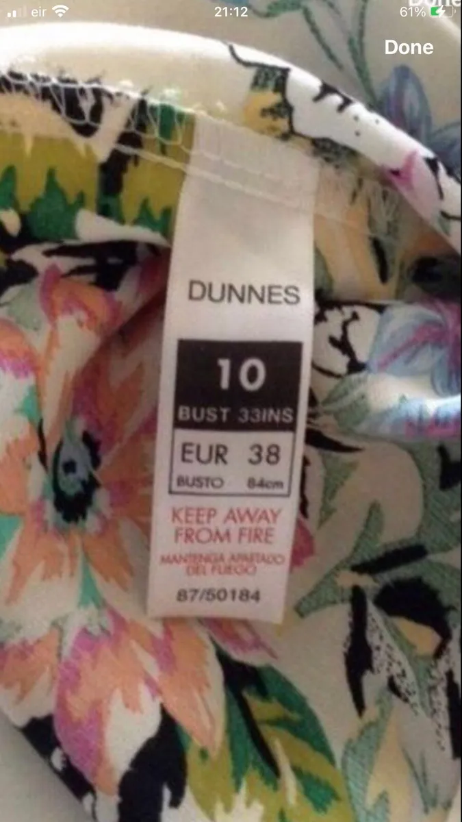 Ladies stunning top size 10 €5 - Image 3