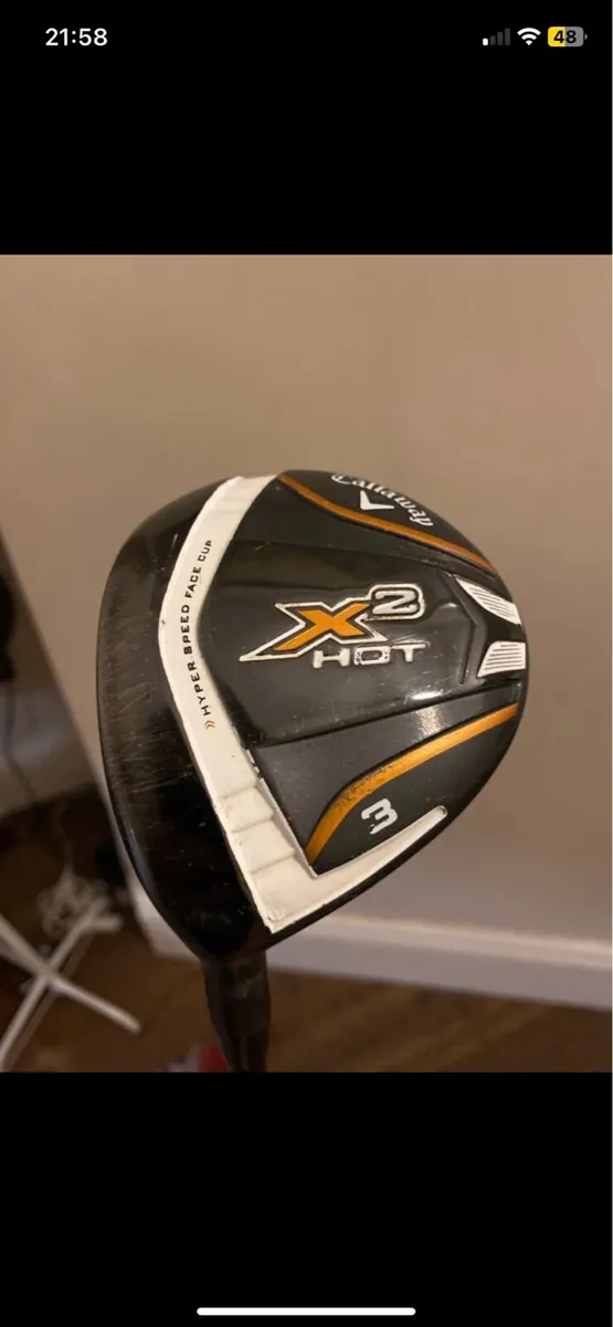 Callaway x2 hot 3 and 5 wood - Image 1
