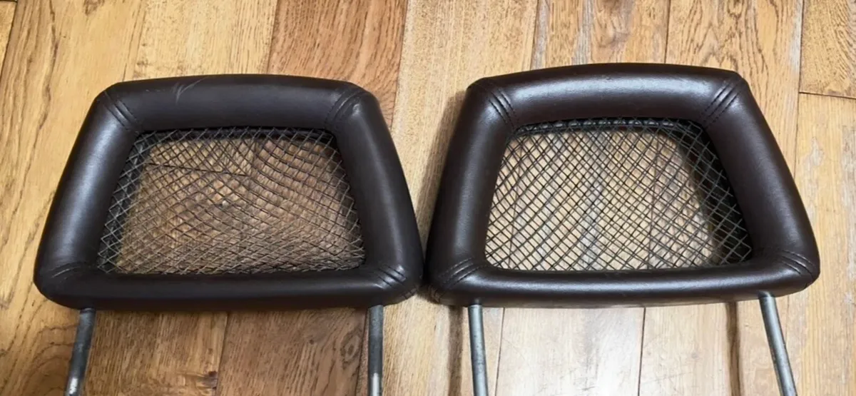 Ford fishnet Recaro head rests - Image 1