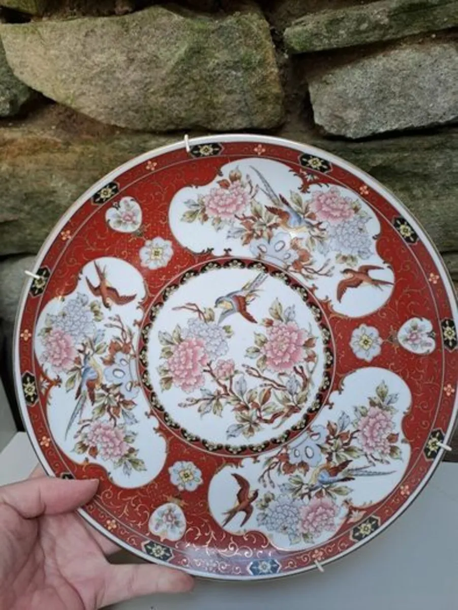 Japanese Garden birds Wall plates - Image 4