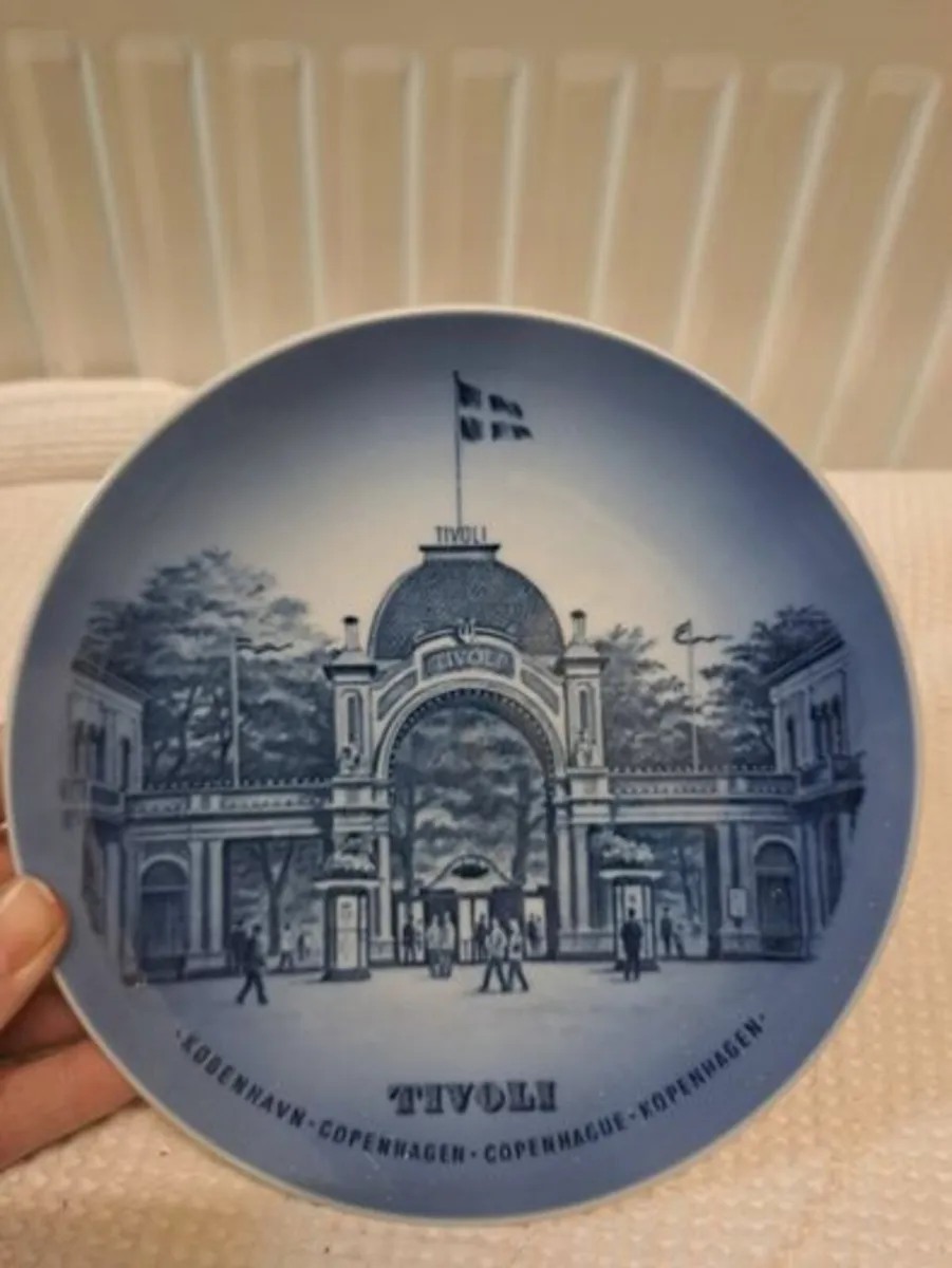Vintage Tivoli Copenhagen plate - Image 1