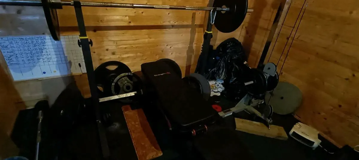 Weight Bench and squat stands - Image 2