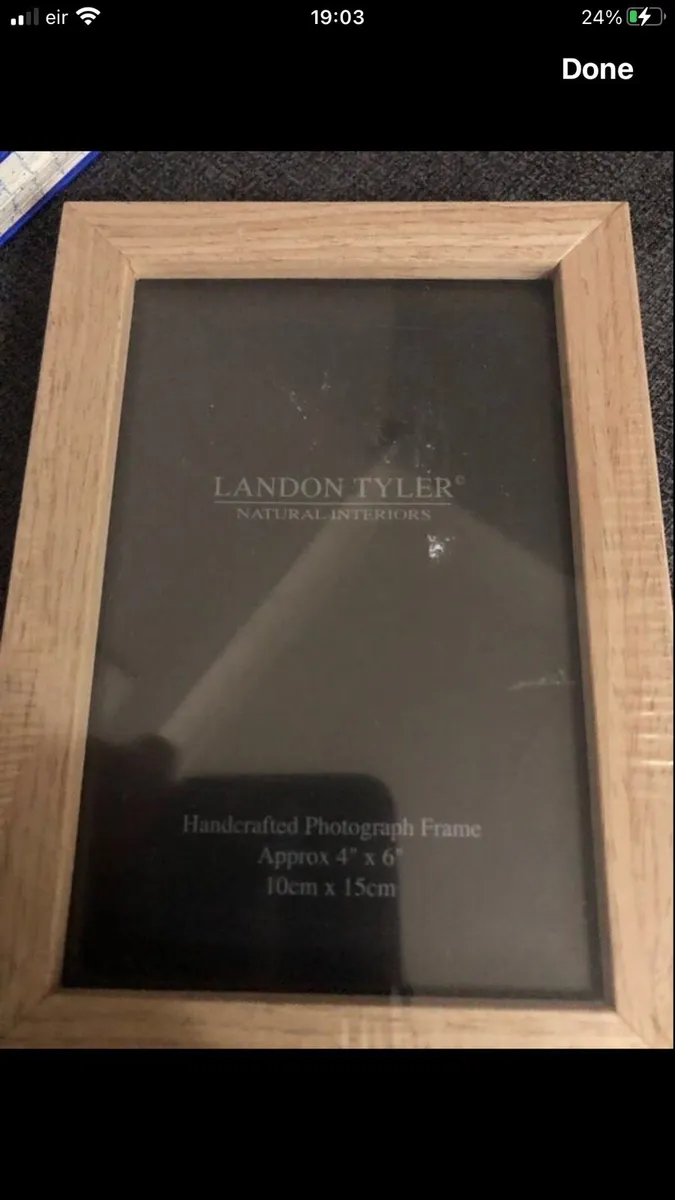 Two photos frames 4”x6” €3 - Image 2