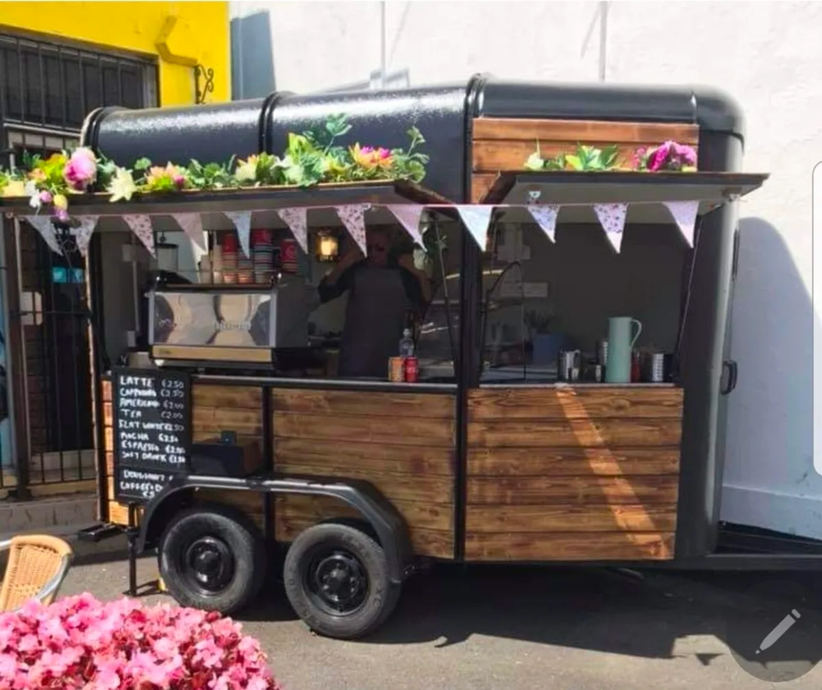 Mobile coffee dock horse box conversion - Image 1