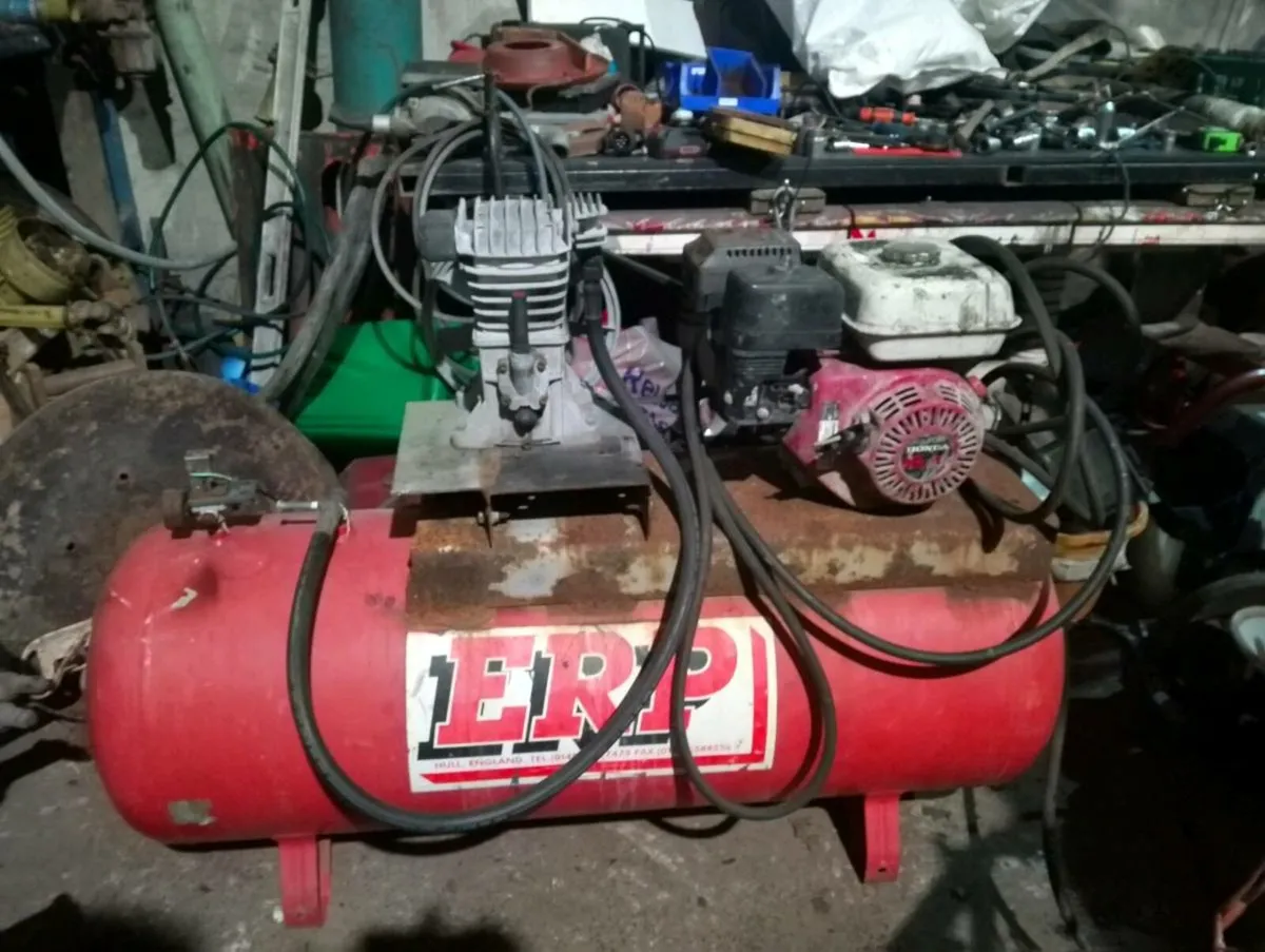 6.5 hp Honda compressor free delivery