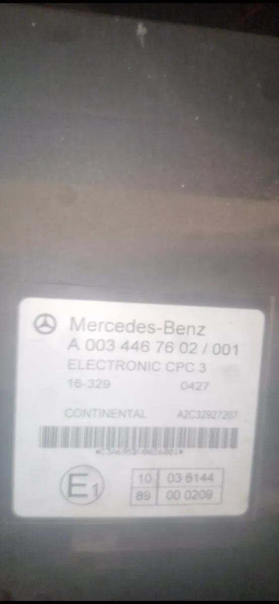 "W A N T E D" MERCEDES CPC UNIT - Image 1