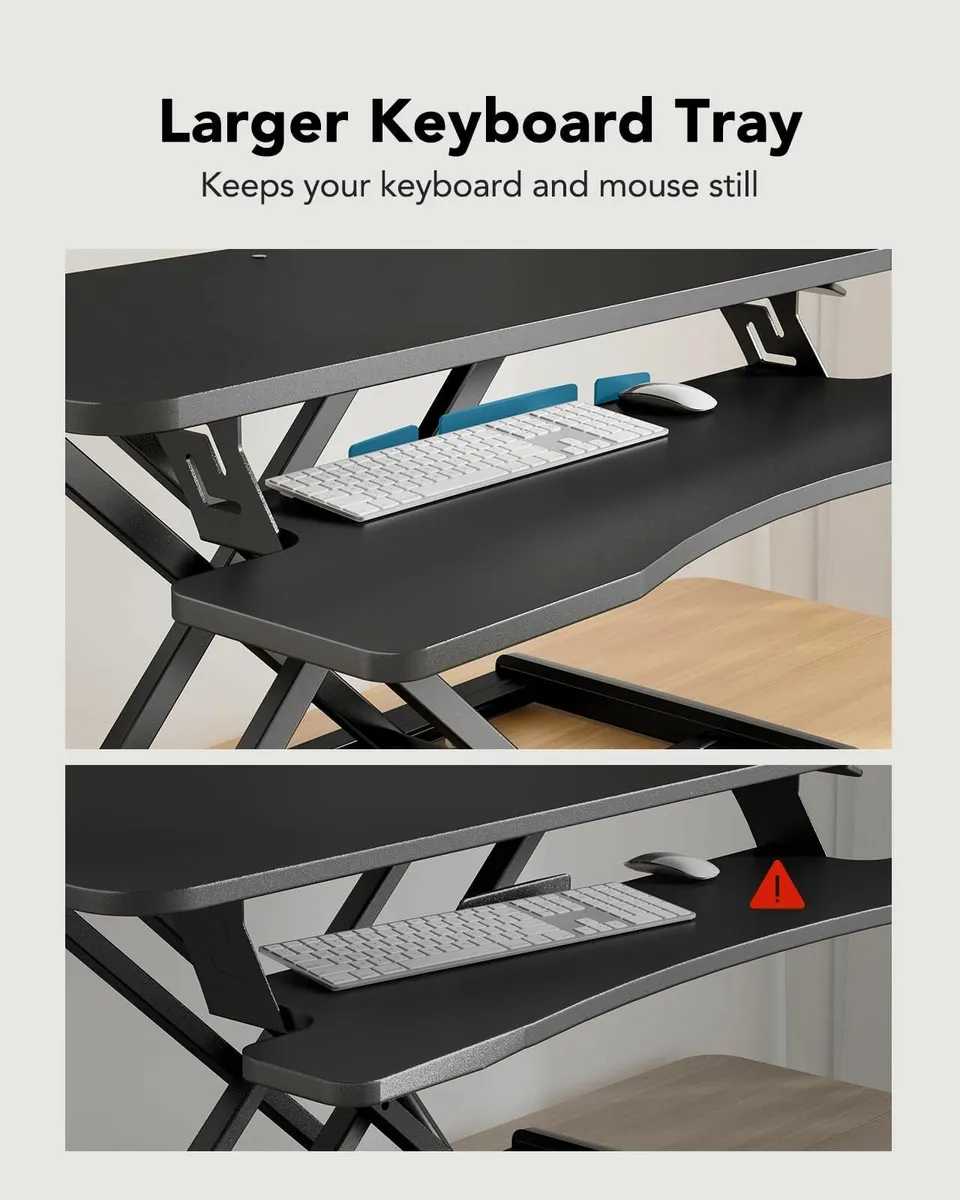 Standing Desk Converter 91cm/36'' Height Adjustabl - Image 4