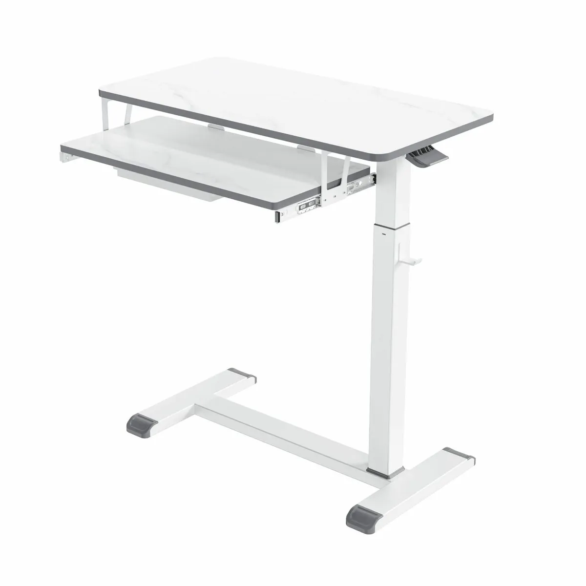 Workstation Table with Wheels Small Office - Image 1