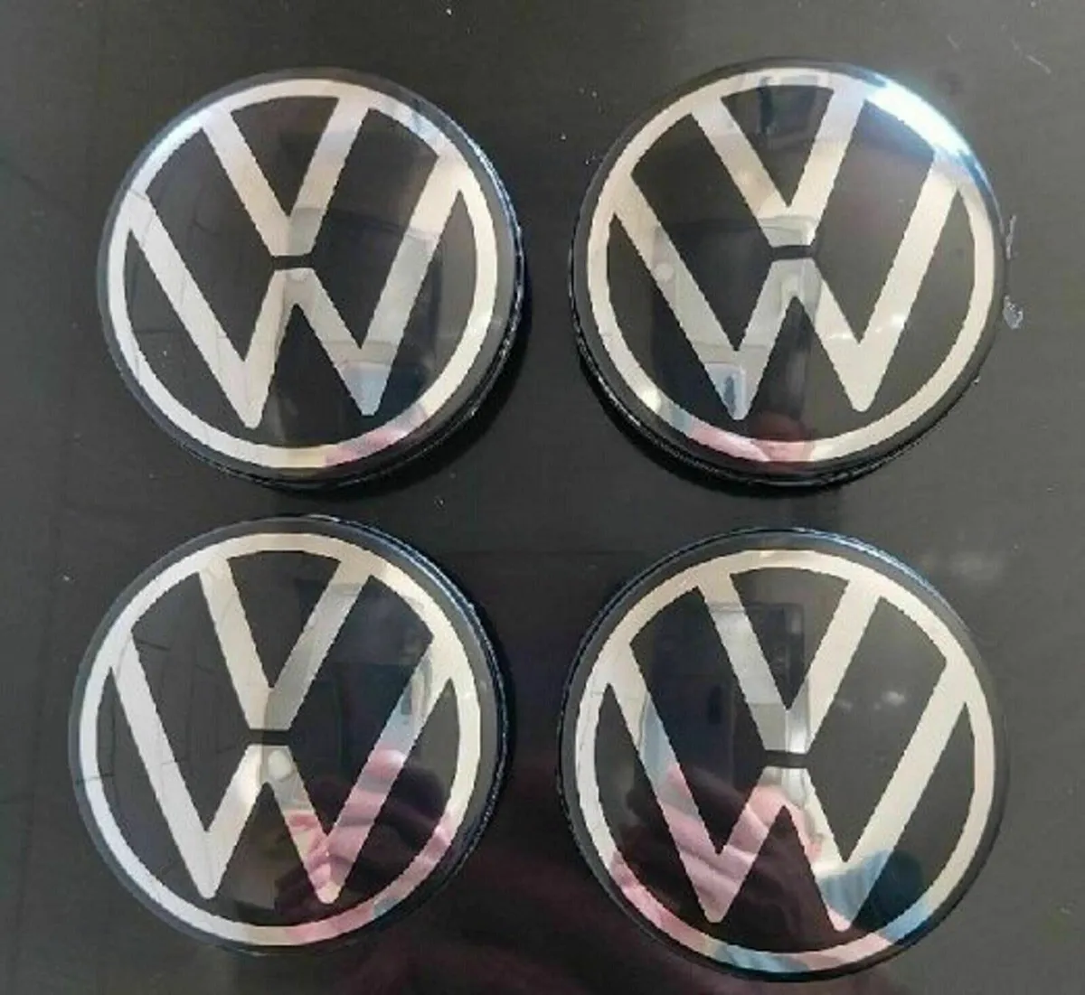 VW New Style Centre Caps - FREE POST - Image 1