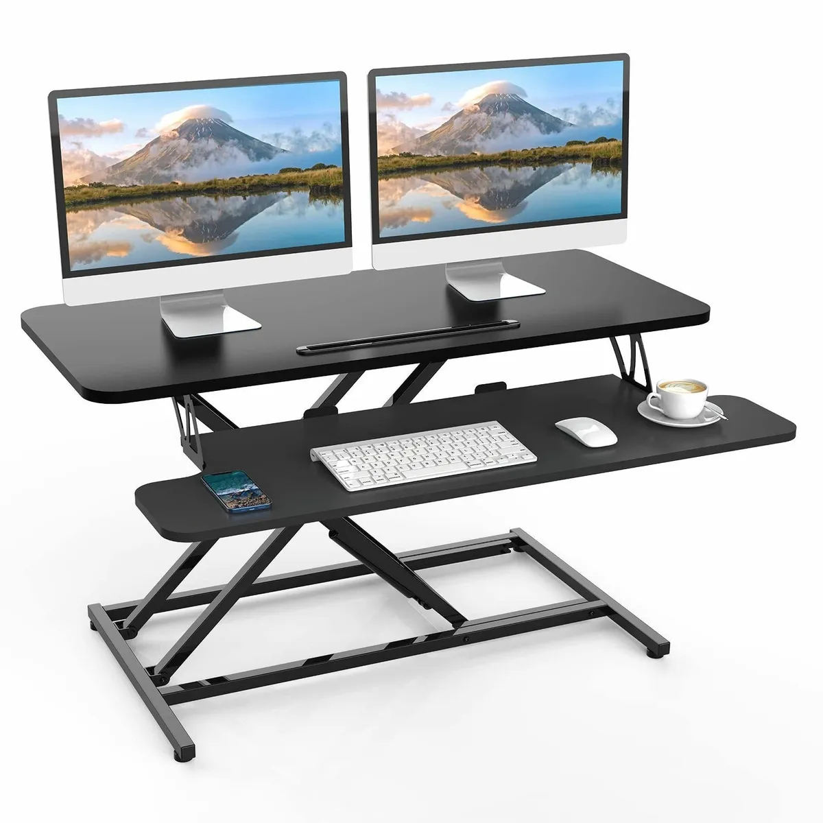 Standing Desk Converter 36/91cm Wide Height - Image 1