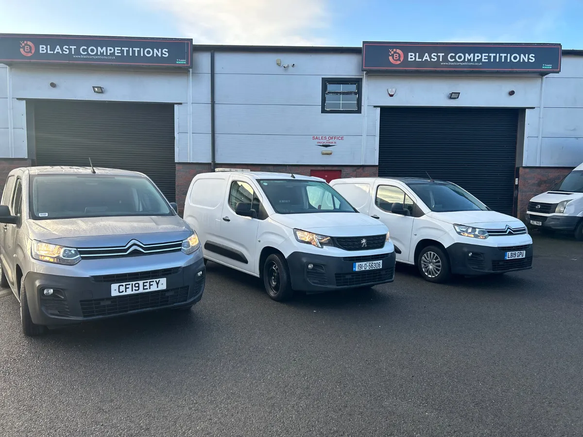 CHOICE OF 2 CITROEN BERLINGOS 2019 - Image 1