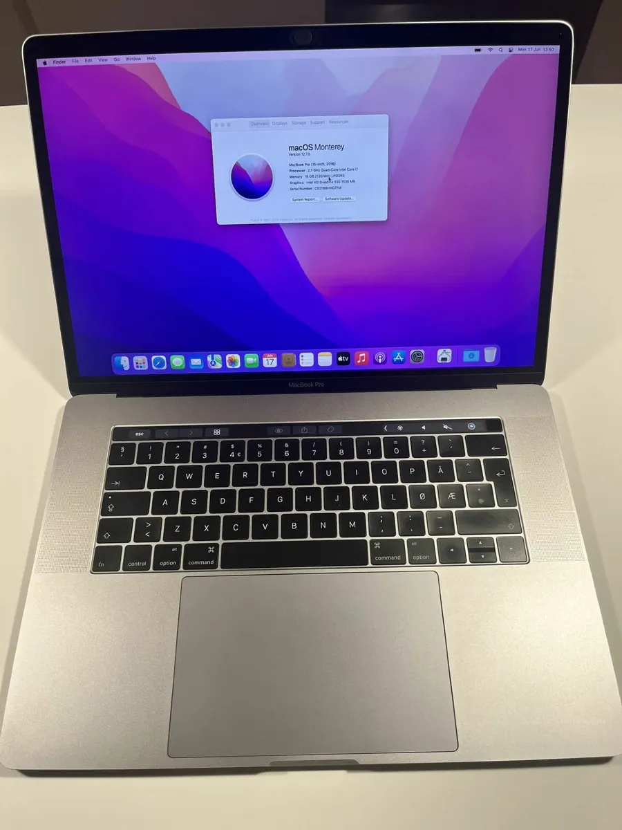 MacBook Pro 15.4" | 2016 | 16GB RAM - Image 1