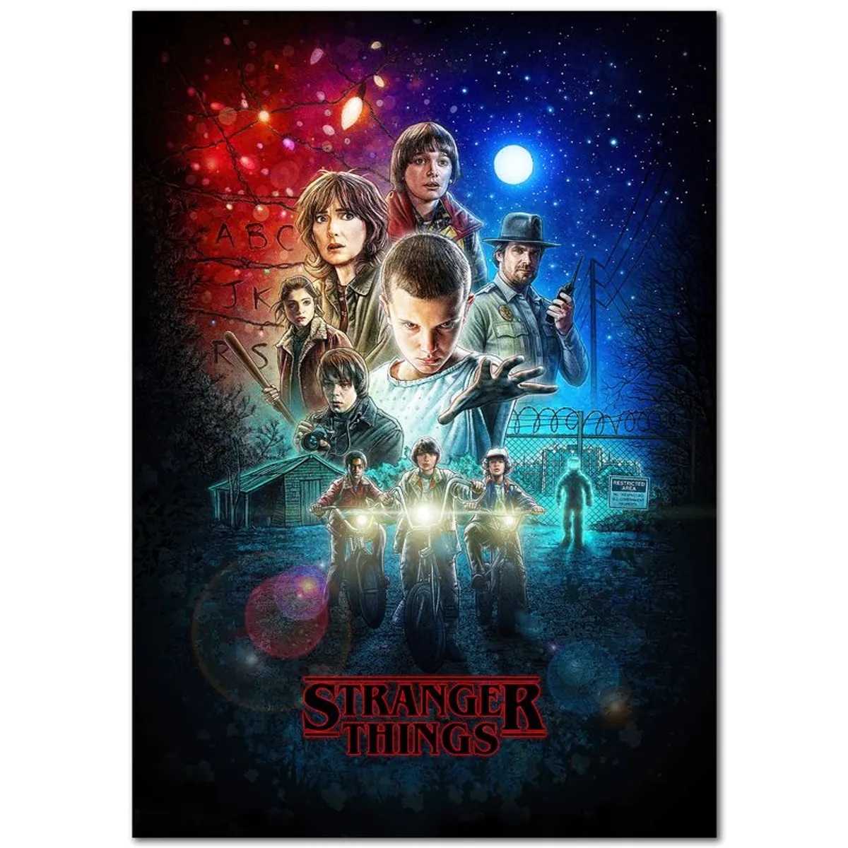 Stranger Things Season 1 - 5 Artwork - 5 x A3 Posters - Image 2