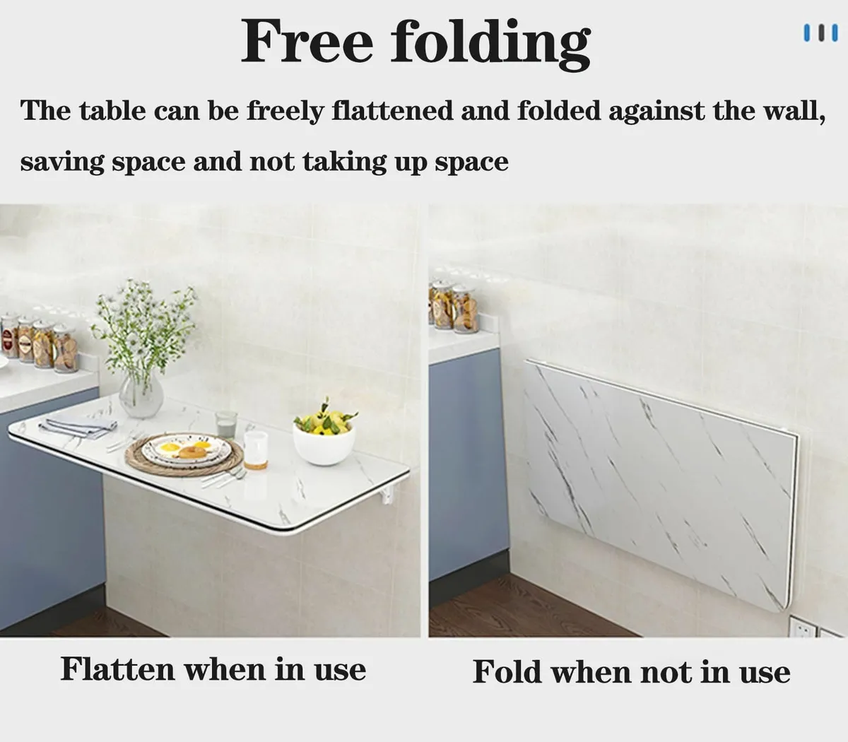 Wall Mounted Folding Table for Computer Floating - Image 3