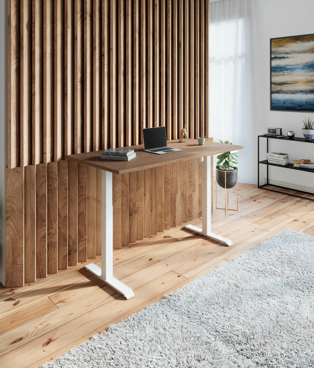 Table Top 120 x 60 cm Desk - Perfect for Height-Ad - Image 2