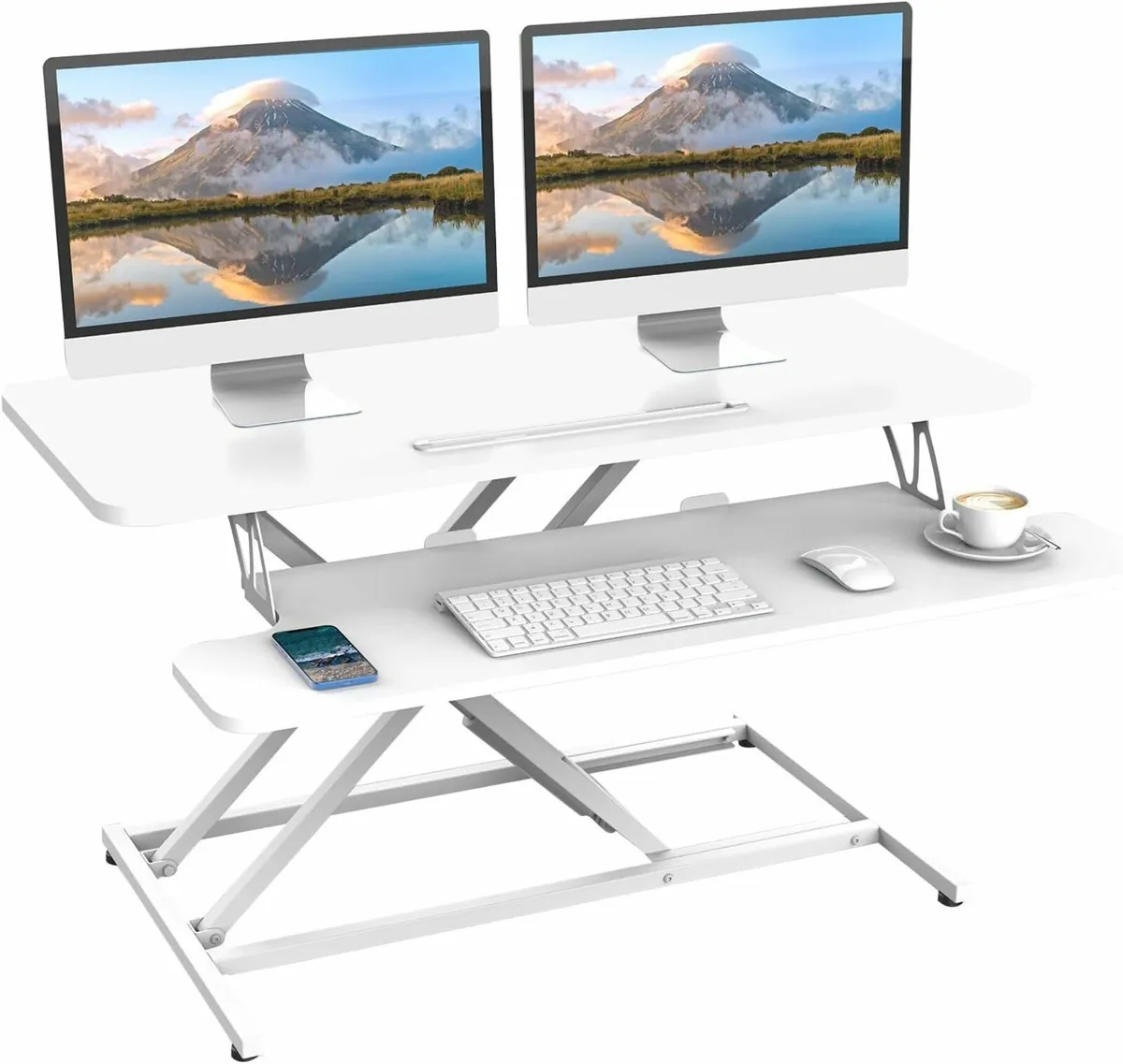 Standing Desk Converter 36/91cm Wide Height - Image 1