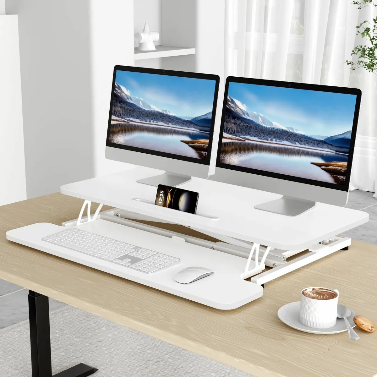 Standing Desk Converter 36/91cm Wide Height - Image 2