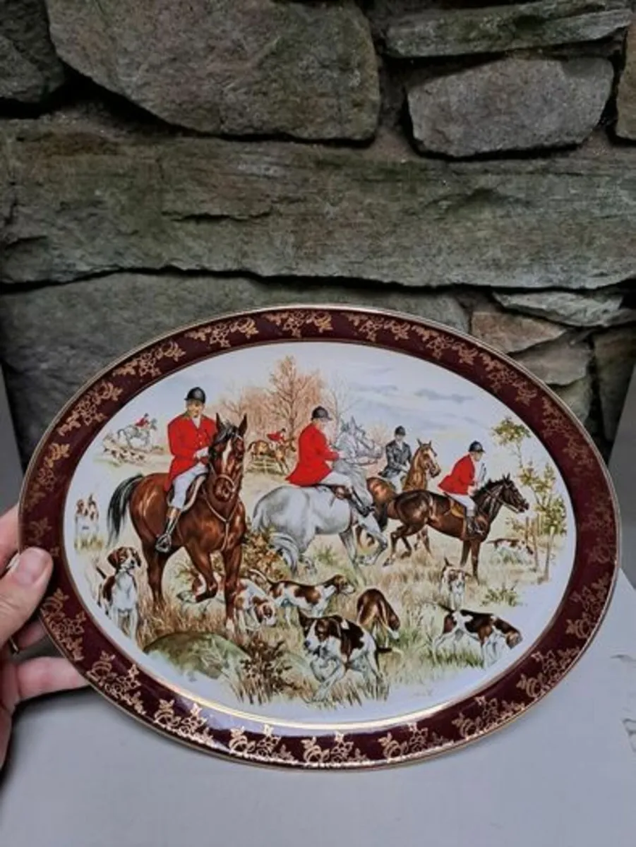 Wall plate Hunting Weartherley Hanley - Image 2