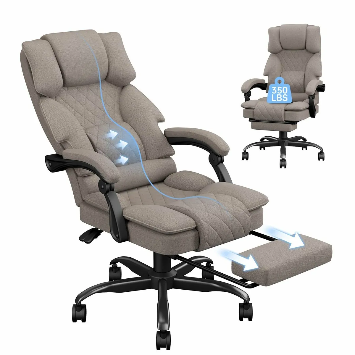 Computer Chair Ergonomic Office Chairs for Home - Image 1