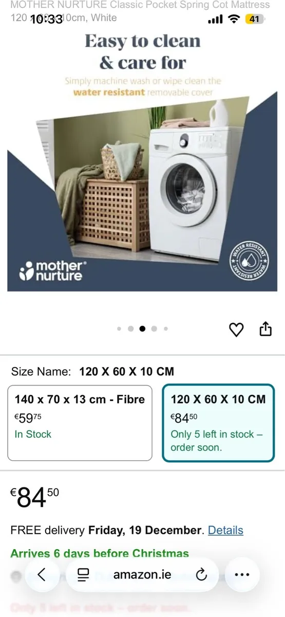 Toddler mattress + shoe rack - Image 4