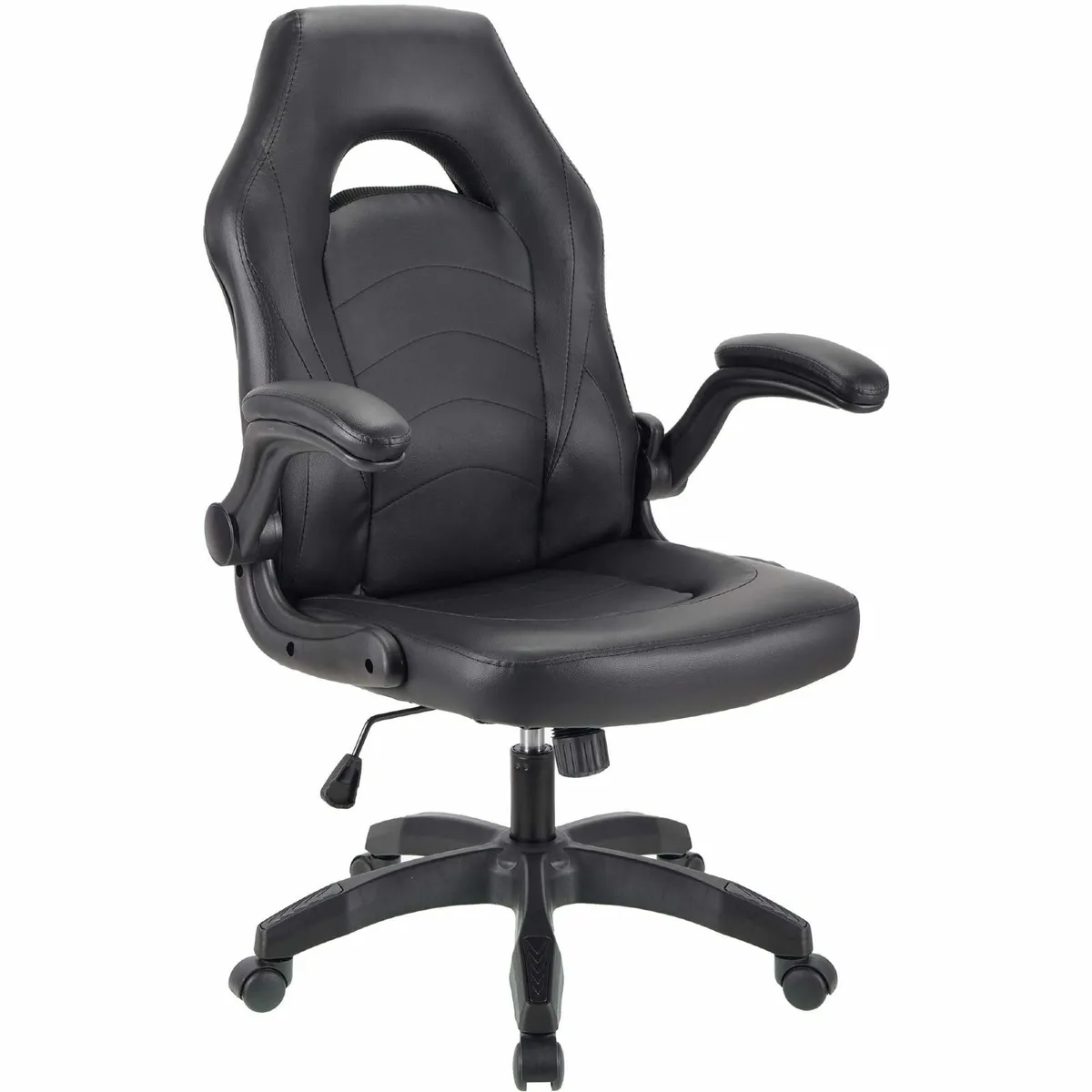 .Gaming chair PU leather ergonomic office swivel - Image 1