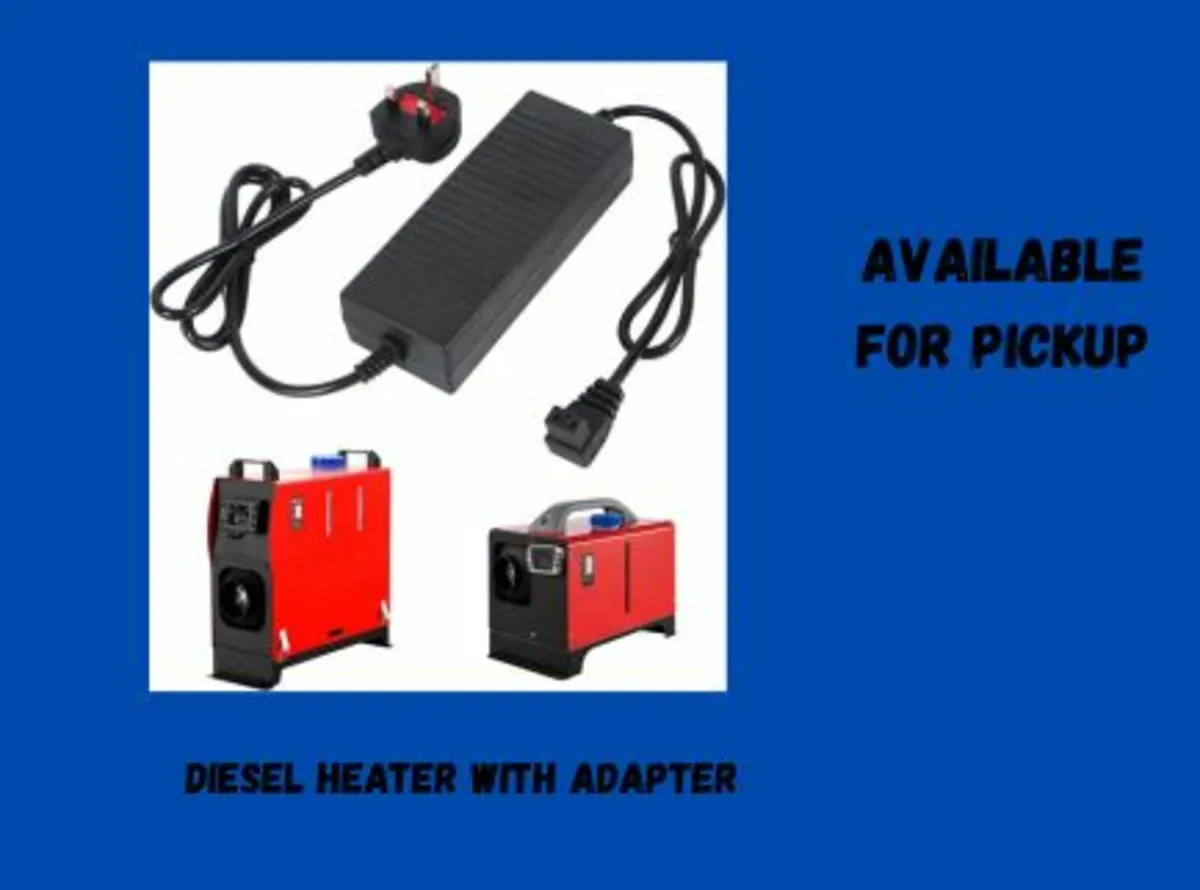 Diesel Heater 12V 5/8KW With Adapter Kit - Image 1