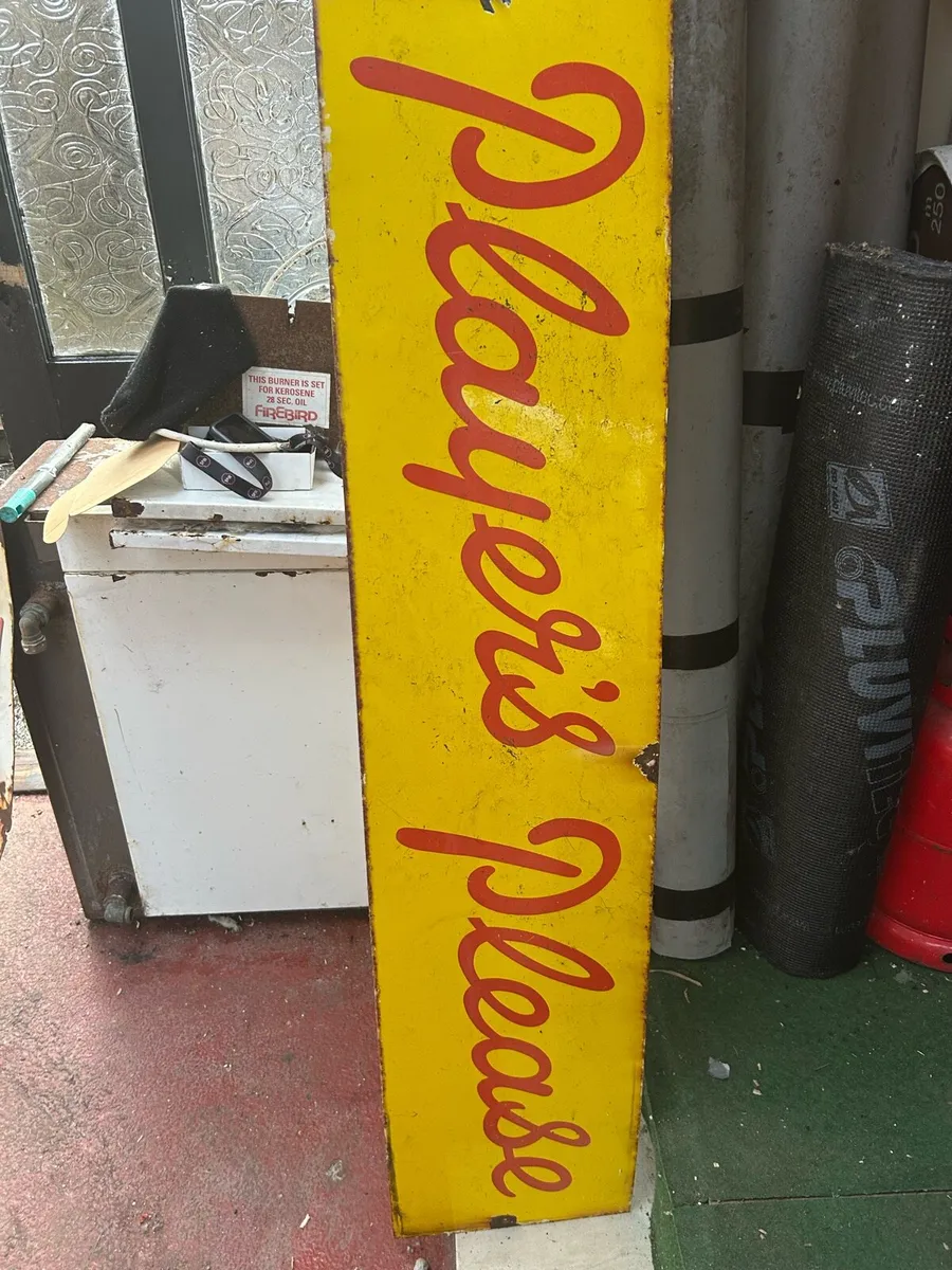 Antique enamel signs - Image 2