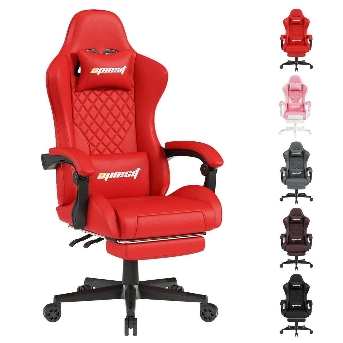 Gaming Chair for Adults Ergonomic Office Computer - Image 1