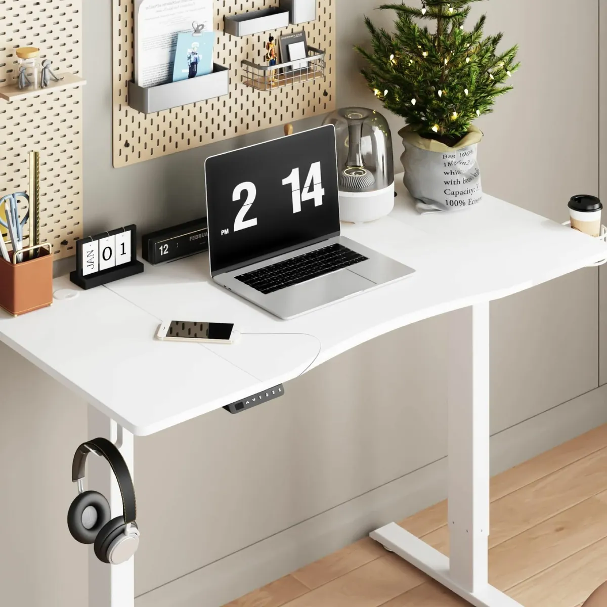 Electric Standing Desk 120x60cm Sit Stand up - Image 2