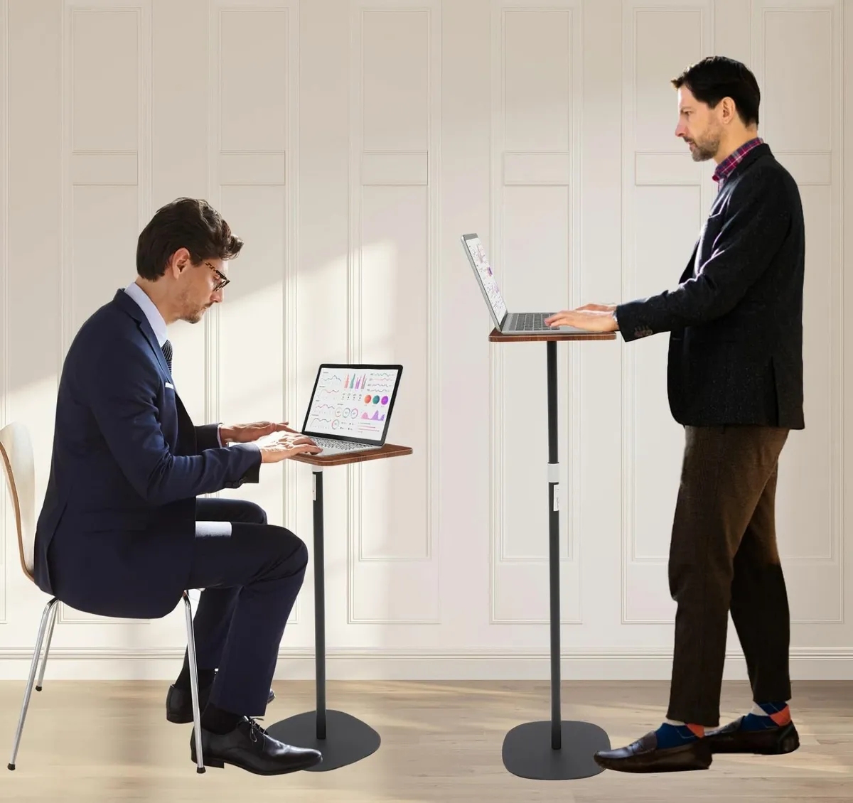 Lectern Podium Stand Adjustable 45119cm Portable - Image 2
