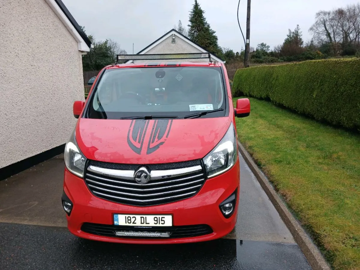 2018 vauxhall vivaro limited edition - Image 1