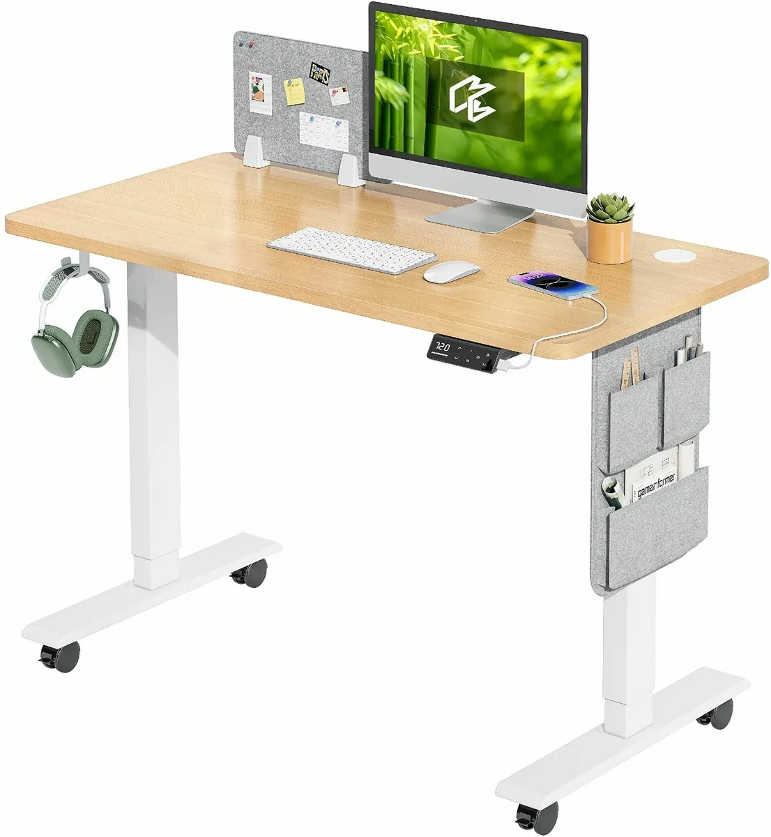 Electric Standing Desk Height Adjustable Sit - Image 1