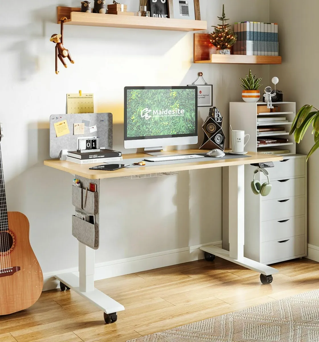 Electric Standing Desk Height Adjustable Sit - Image 2