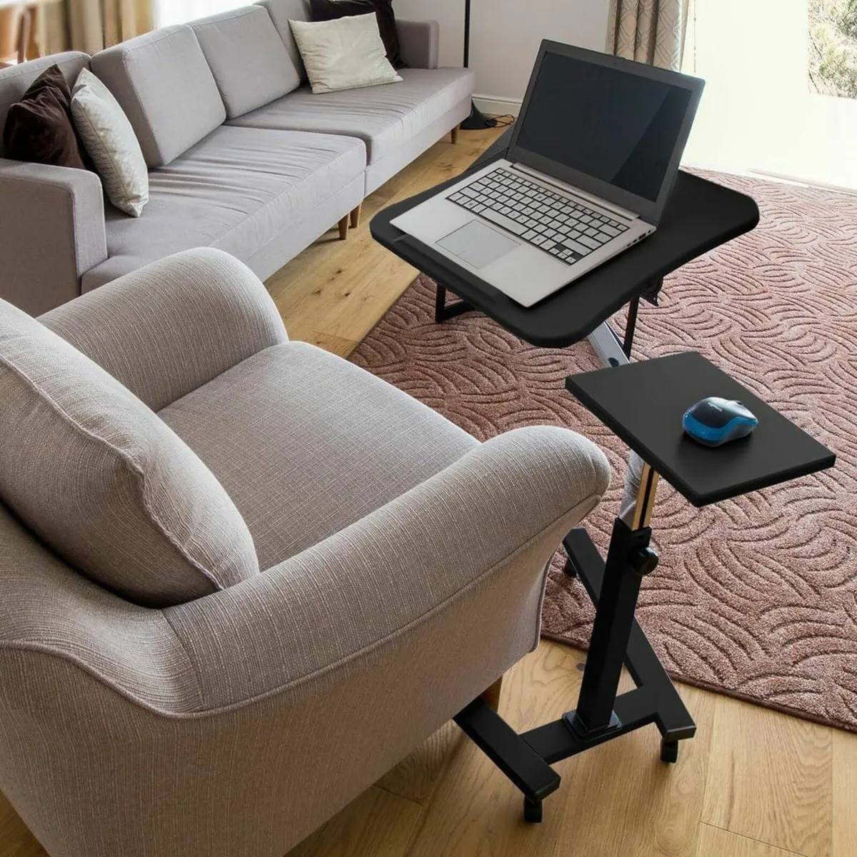 Joy Portable Laptop Desk with Mouse Pad Rolling - Image 2