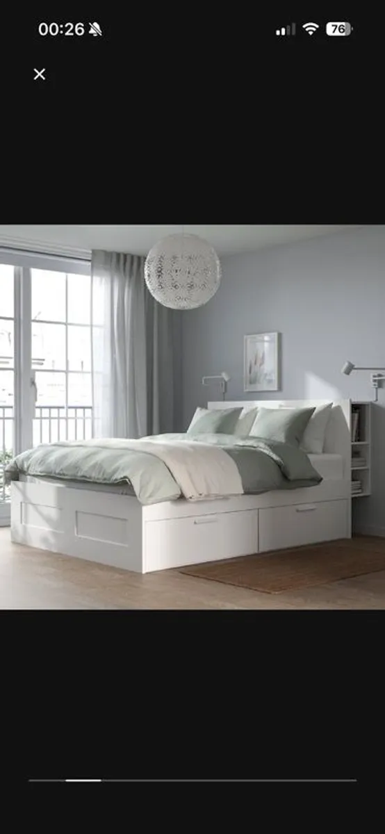 super king brimnes bed ikea