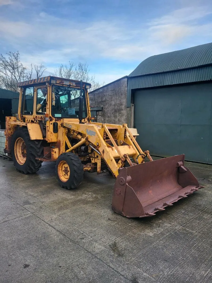 Massey ferguson 50d digger - Image 1