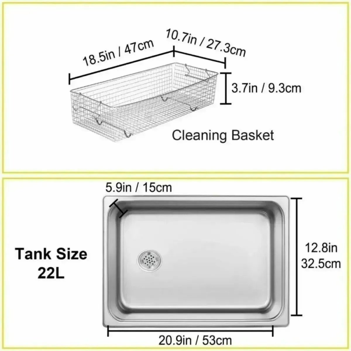 22l Ultrasonic Cleaning Machine With Digital Timer - Image 3